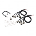 MA Lighting Adapter cable set for grandMA3 8Port Node DIN-Rail, DMX via XLR 5pin (8x cable DMX/XLR5 (length 0.5m),1x cable RJ45, 1x built-in socket etherCON/RJ45 to RJ45)